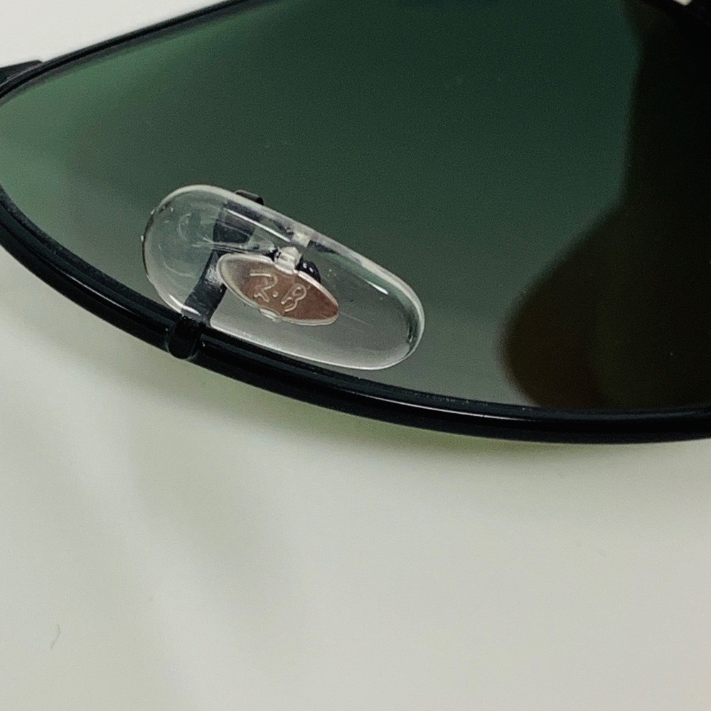RayBan 58mm Black mirror aviator Sunglasses RB3025 - Picture 3 of 8